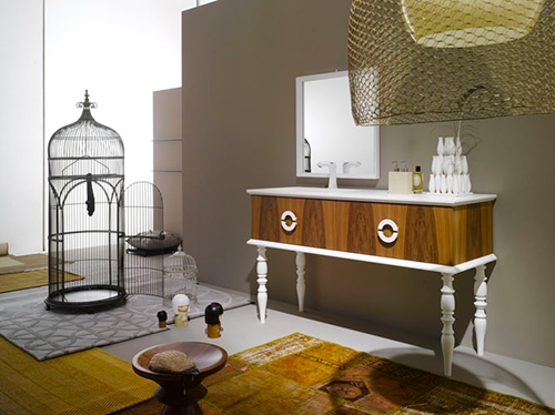 Bath Design & Décor: Chic Wooden Vanities